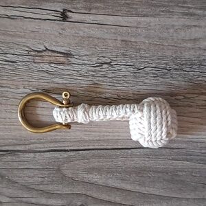 Sailor's Woven Rope Keychain